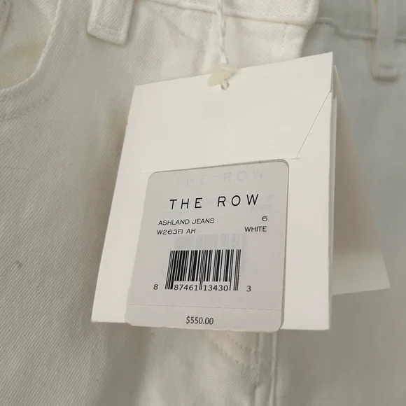 The Row Ashland jeans, Size 6 & 8, New with Tag